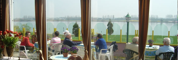 Terras - impressie
